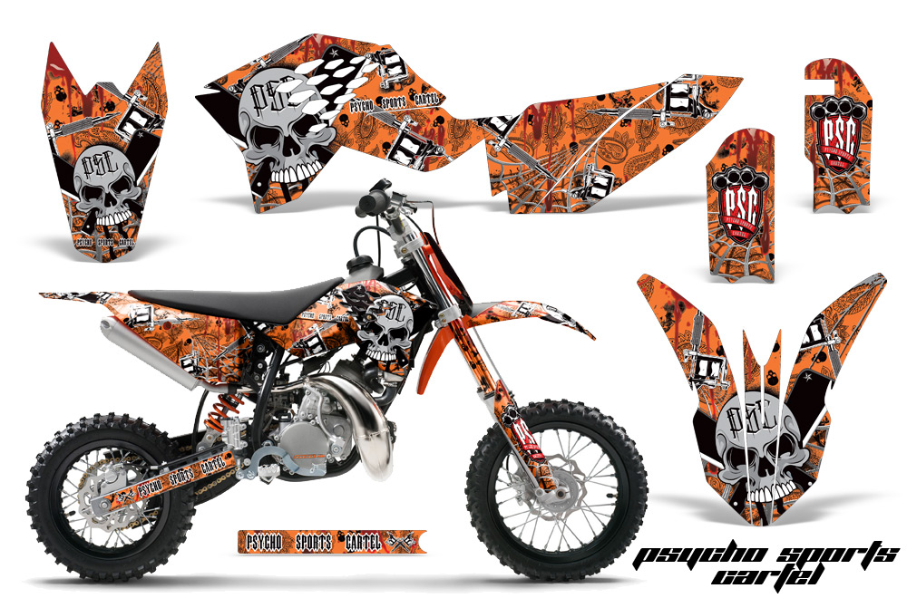 KTM-SX50 09-12 Graphics Kit Decal PSC KO